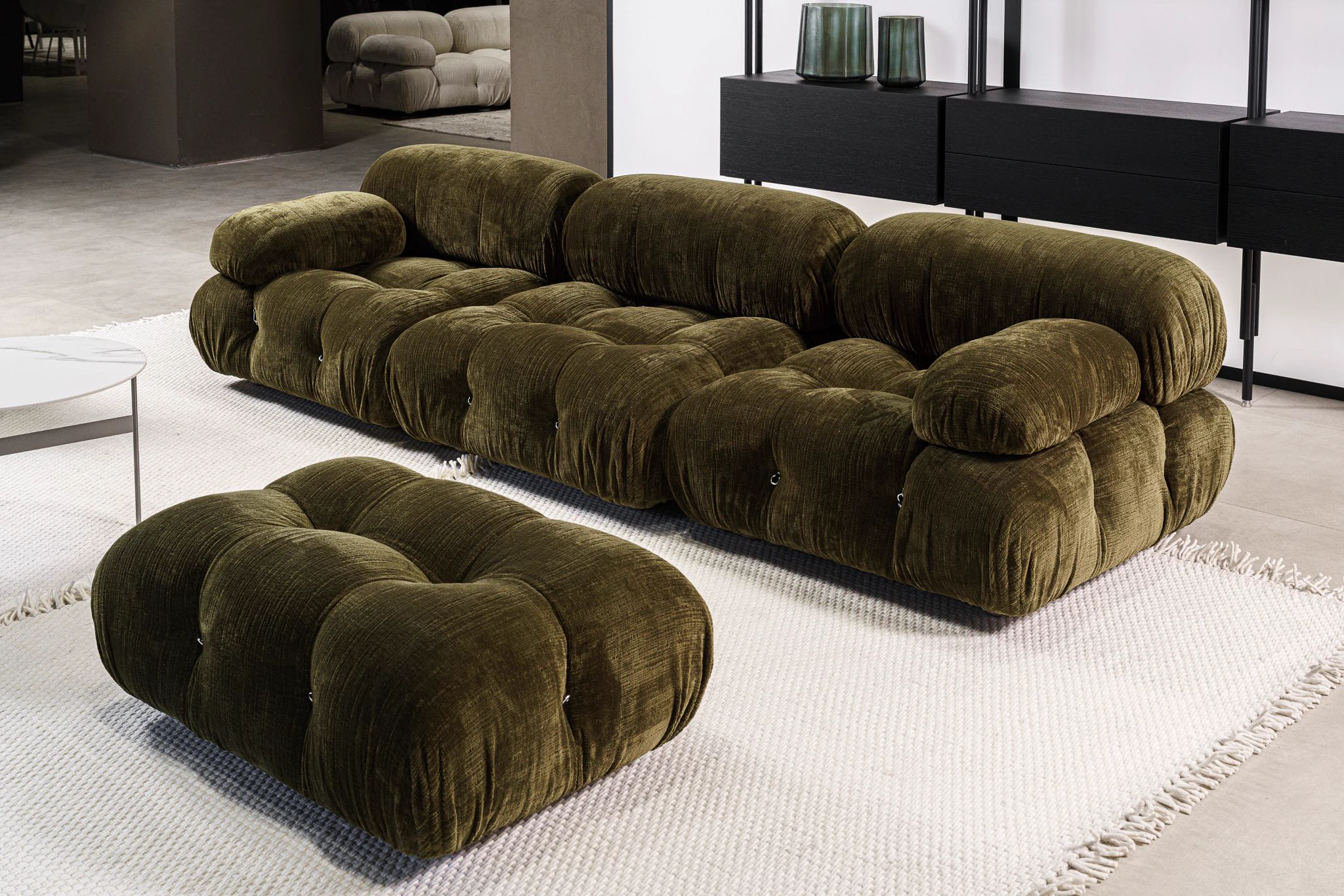 Диван Camaleonda Olive — B&B Italia, кожа, фото 6