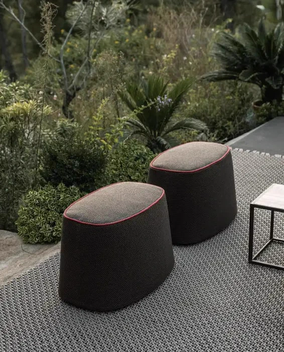 Пуф Frank Outdoor — B&B Italia, ткань, фото 2
