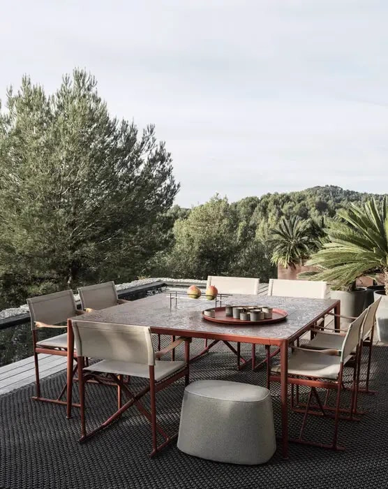 Пуф Frank Outdoor — B&B Italia, ткань, фото 5