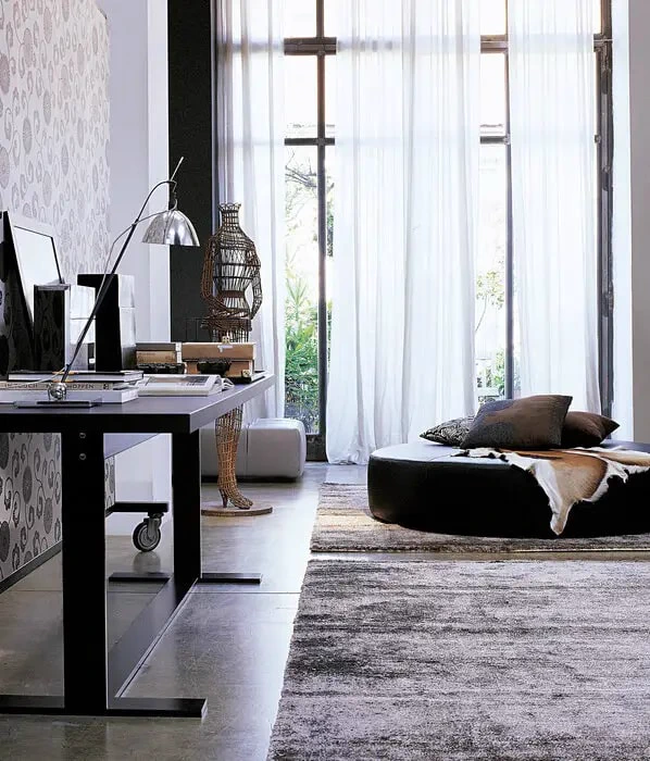 Пуф Harry Large — B&B Italia, кожа, фото 3