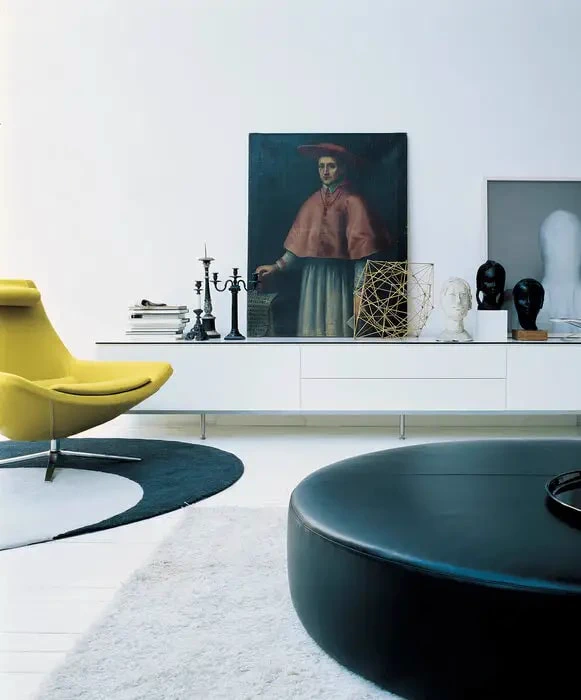 Пуф Harry Large — B&B Italia, кожа, фото 4
