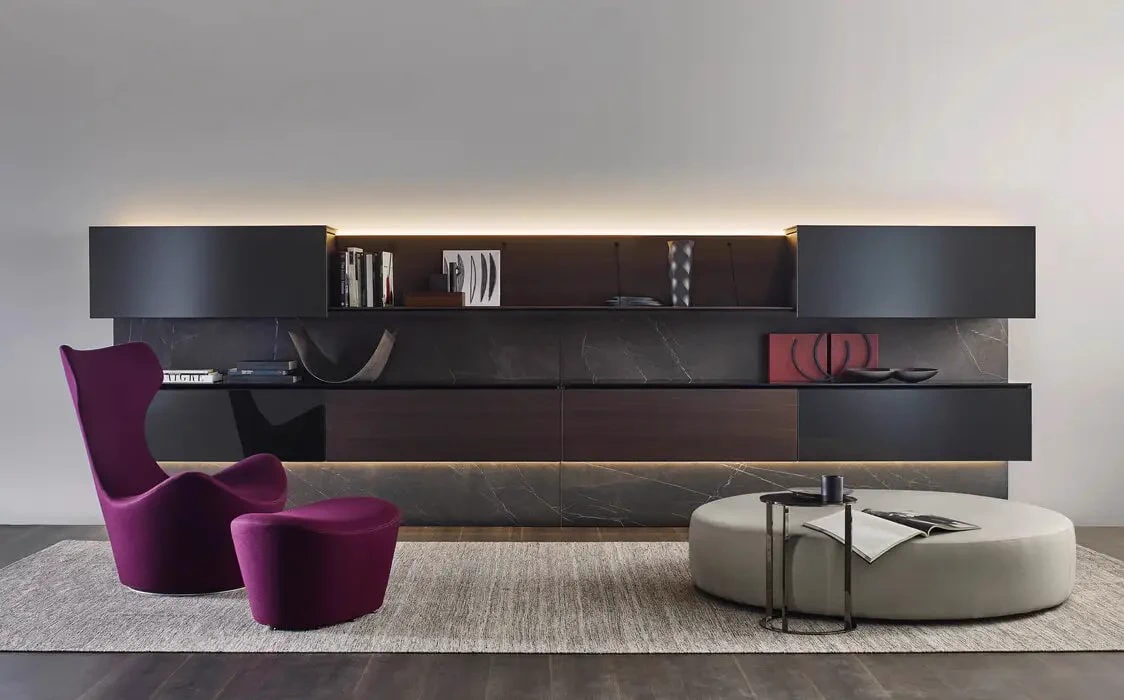 Пуф Harry Large — B&B Italia, кожа, фото 5