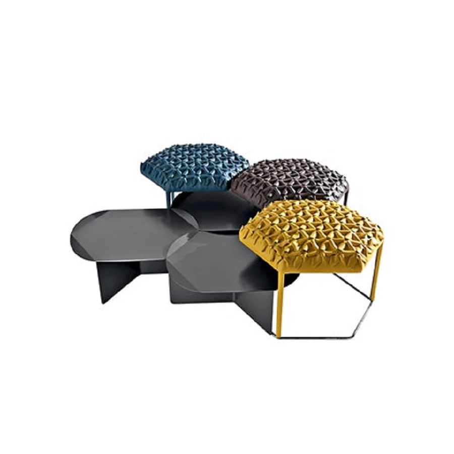 Банкетка Hive — B&B Italia, кожа