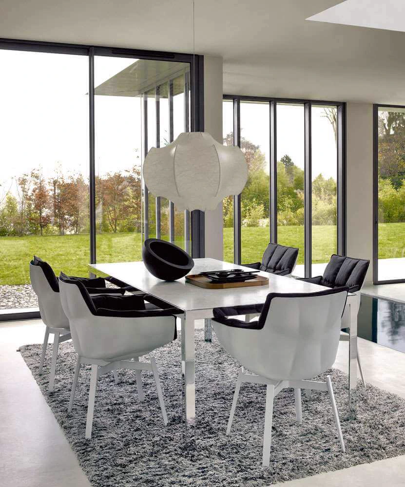 Стул Husk — B&B Italia, кожа, фото 4