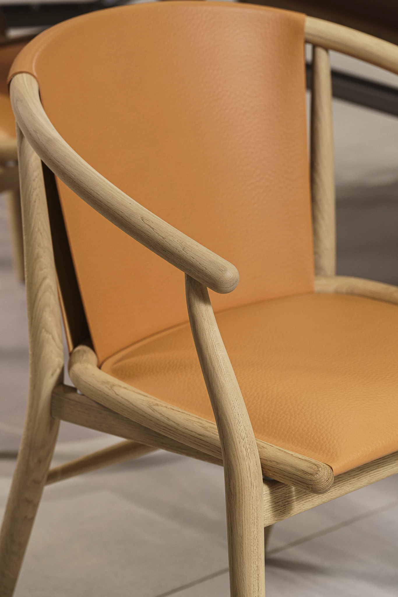 Стул Jens Leather 100 — B&B Italia, кожа, фото 6