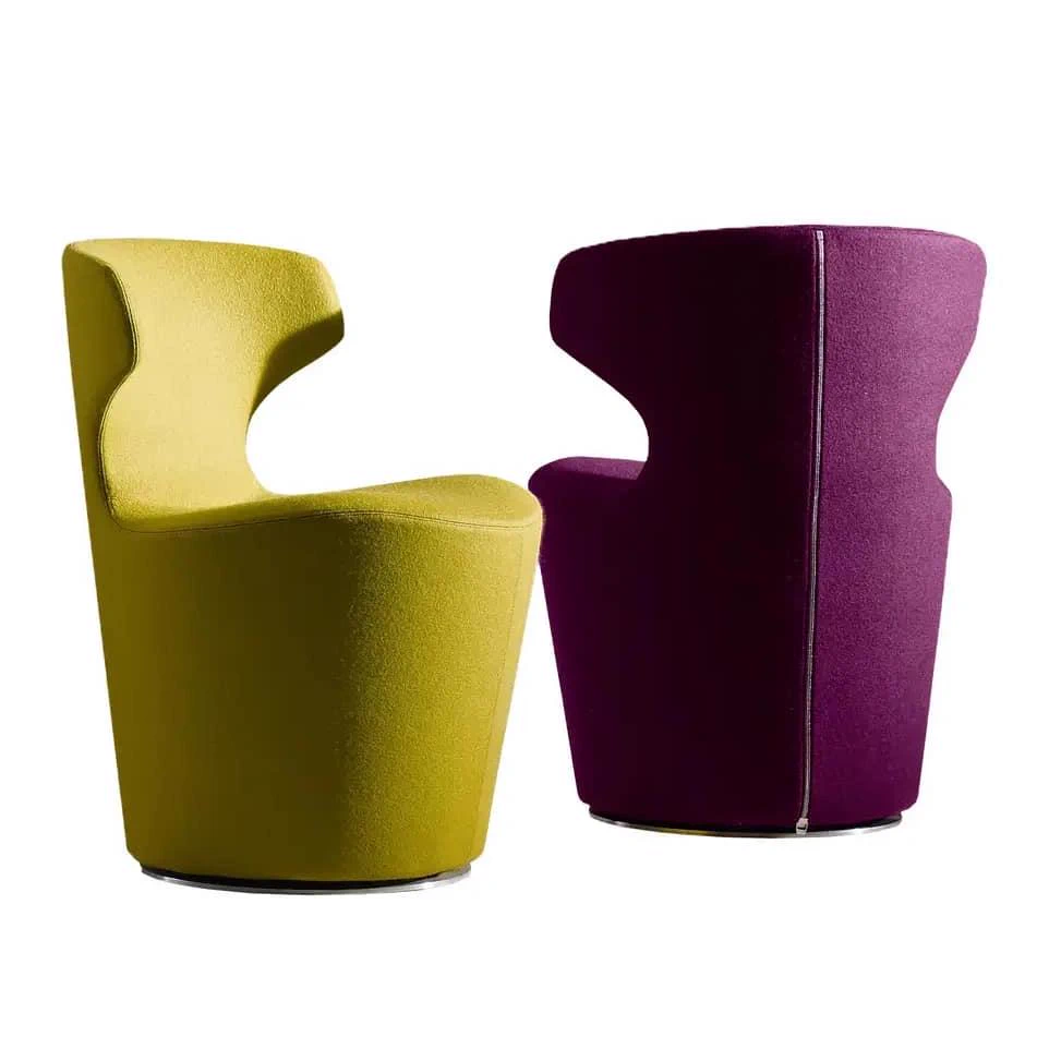 Стул Mini Papilio — B&B Italia, кожа