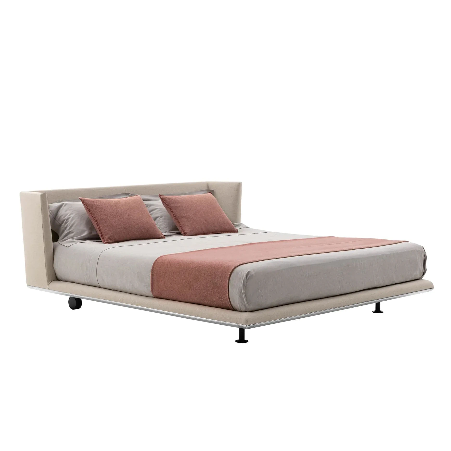 Кровать Noonu — B&B Italia, кожа