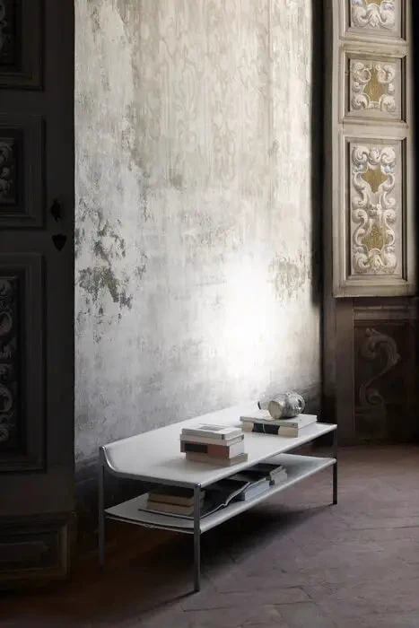 Банкетка Quiet Lines — B&B Italia, кожа, фото 3