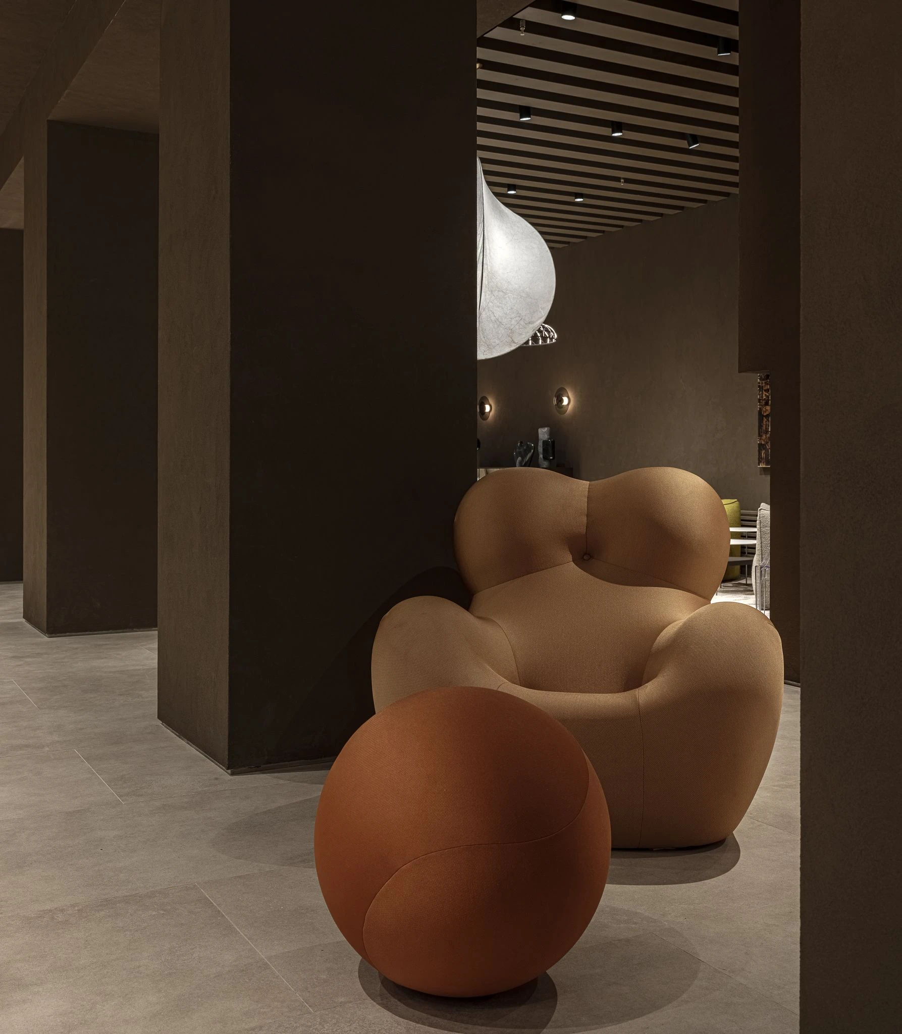 Кресло Serie Up Compasso d'Oro — B&B Italia, кожа, фото 2