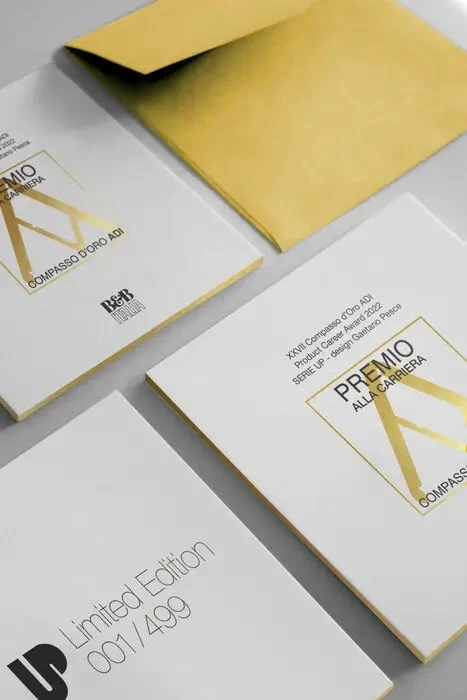Кресло Serie Up Compasso d'Oro — B&B Italia, кожа, фото 4