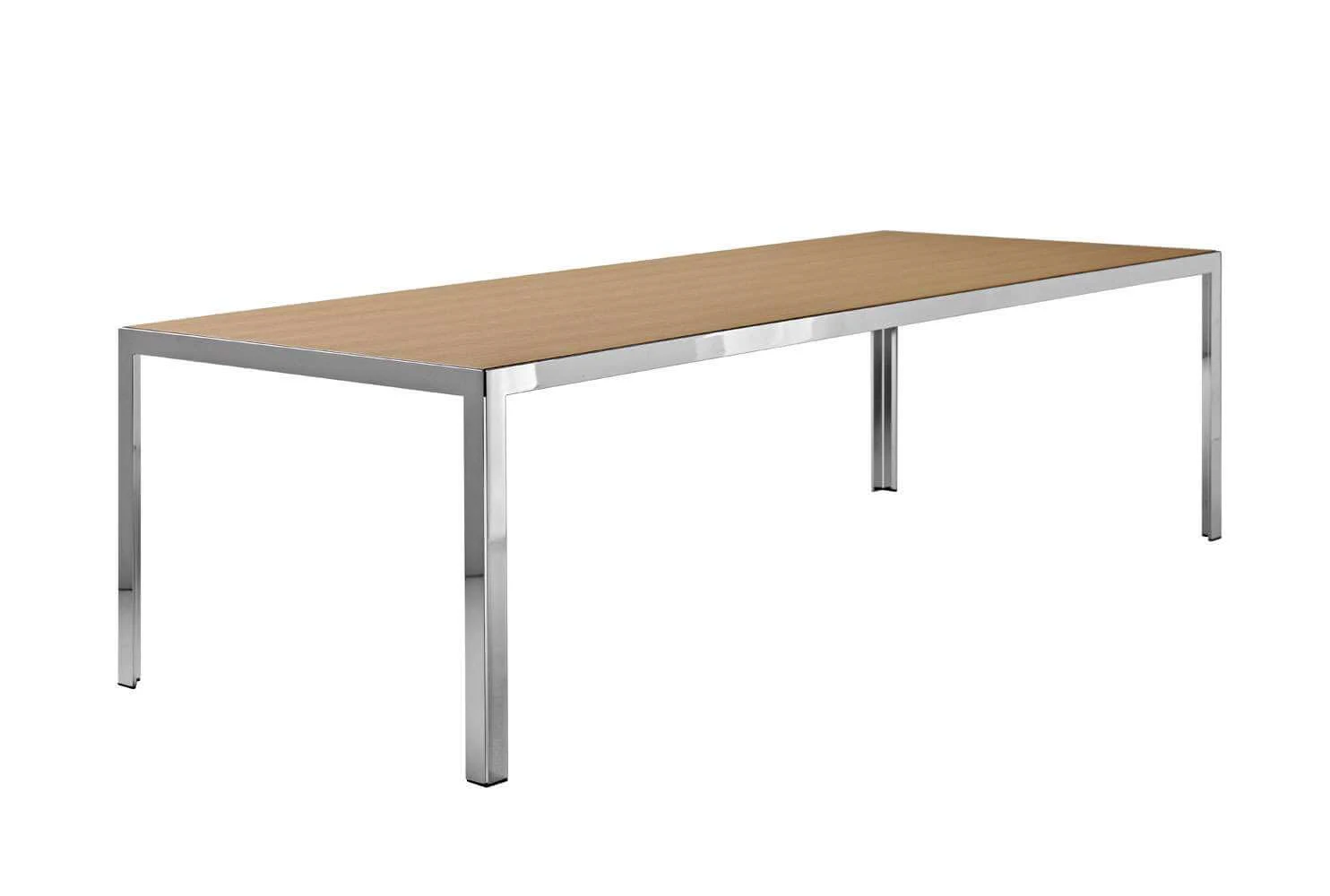 Каркас и наполнение: металл. Современный дизайн Стол The Table — B&B Italia, стекло, фото 2