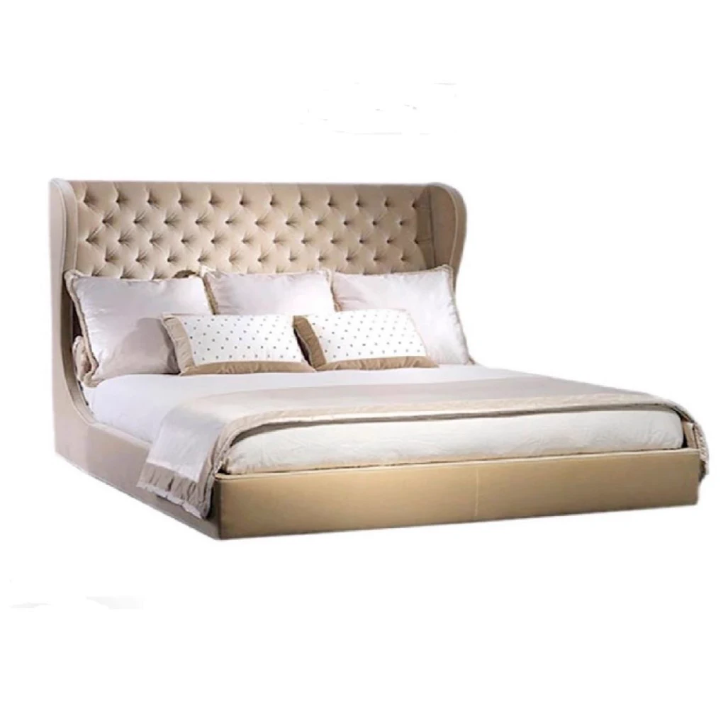 Кровать Alcova Tuft — Bellavista Collection, кожа