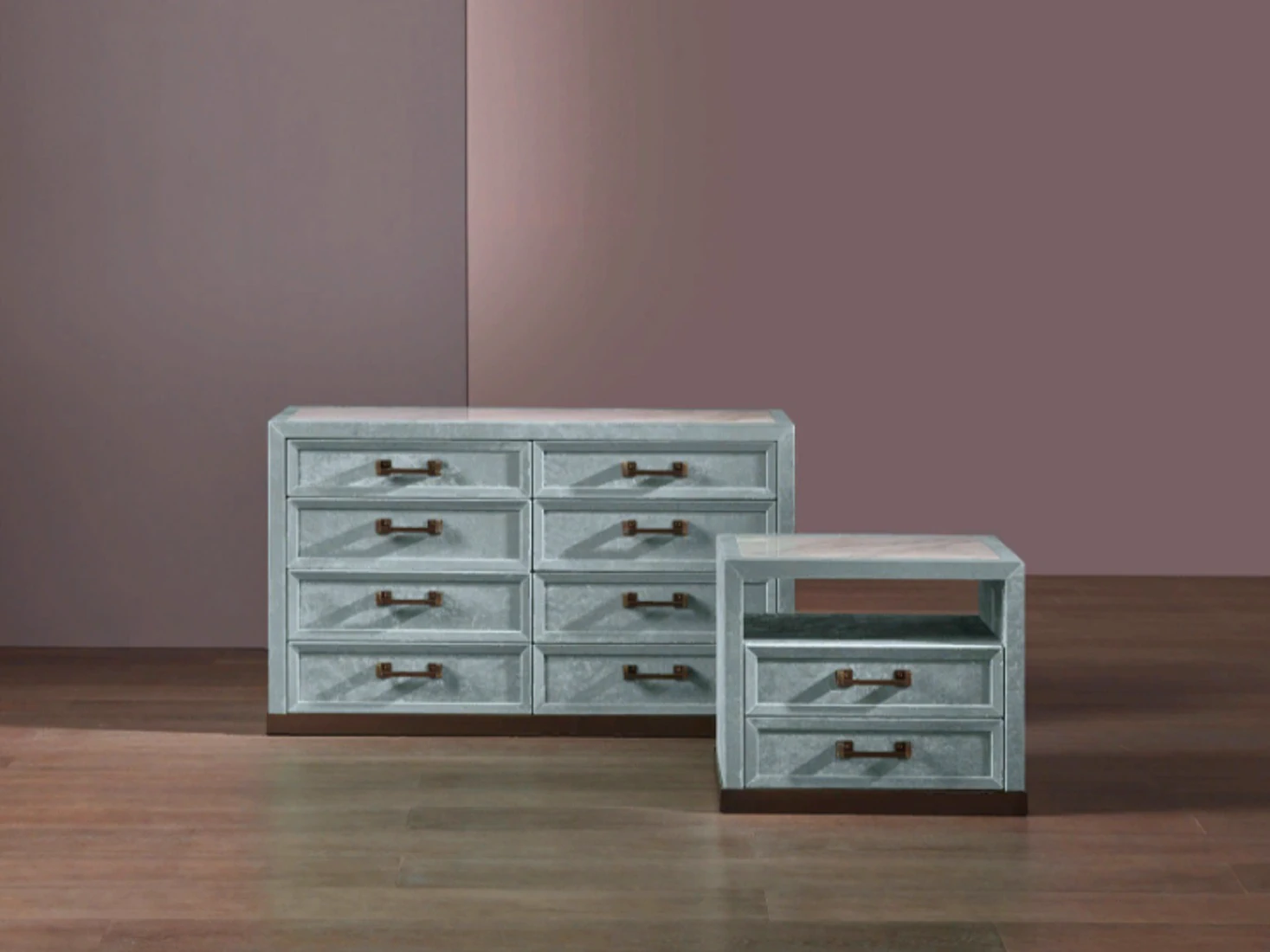Комод Elenoire — Bellavista Collection, кожа, фото 4