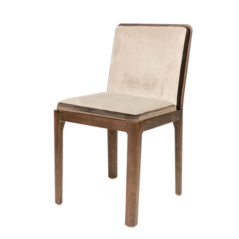 Каркас и наполнение: дерево. Современный дизайн Стул MV00 — Besana, бархат