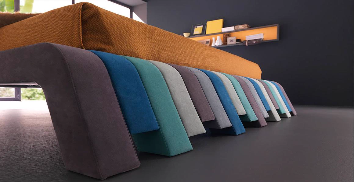 Кровать Cu.Bed — Bolzan, кожа, фото 2