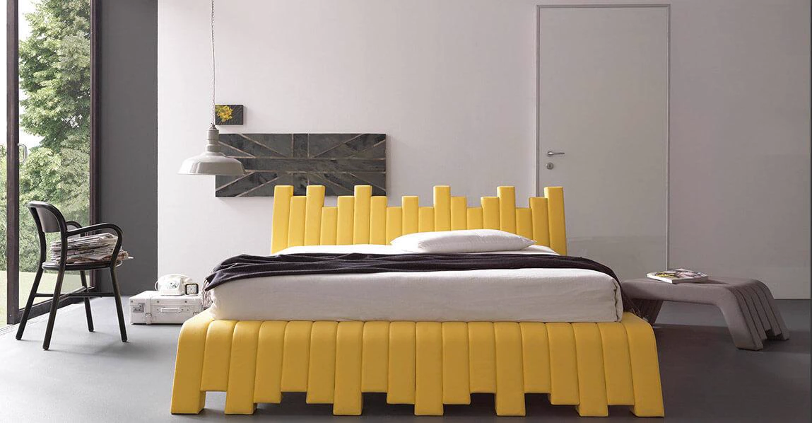 Кровать Cu.Bed — Bolzan, кожа, фото 4