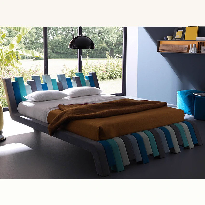 Кровать Cu.Bed — Bolzan, кожа