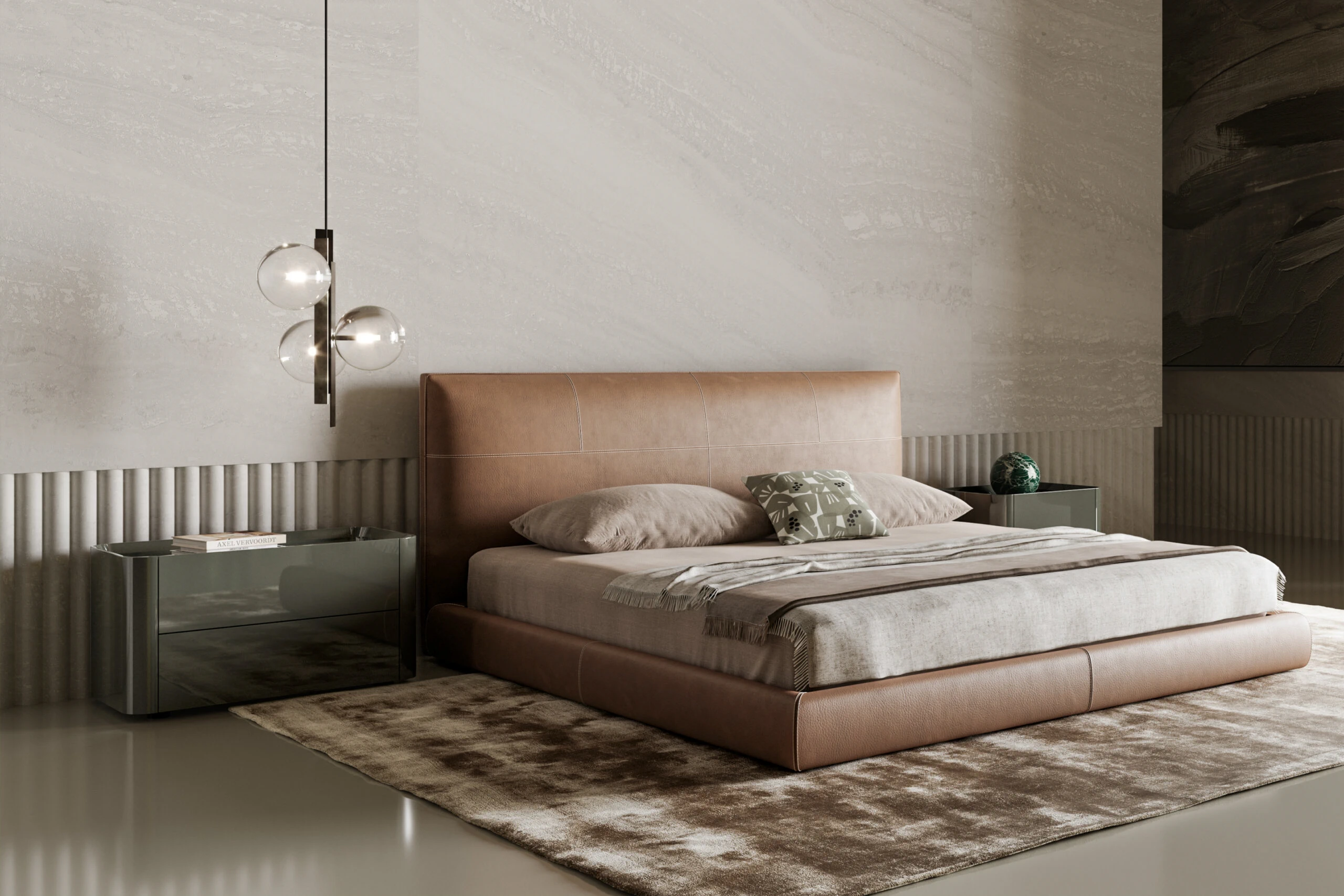Прикроватная тумбочка Arragan — Bonaldo, дерево, фото 2