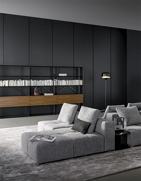 Диван Bonamour — Bonaldo, кожа, фото 4