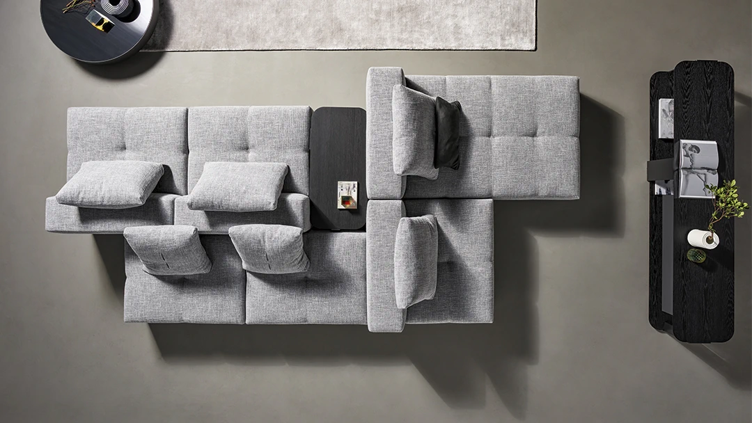 Диван Bonamour — Bonaldo, кожа, фото 6