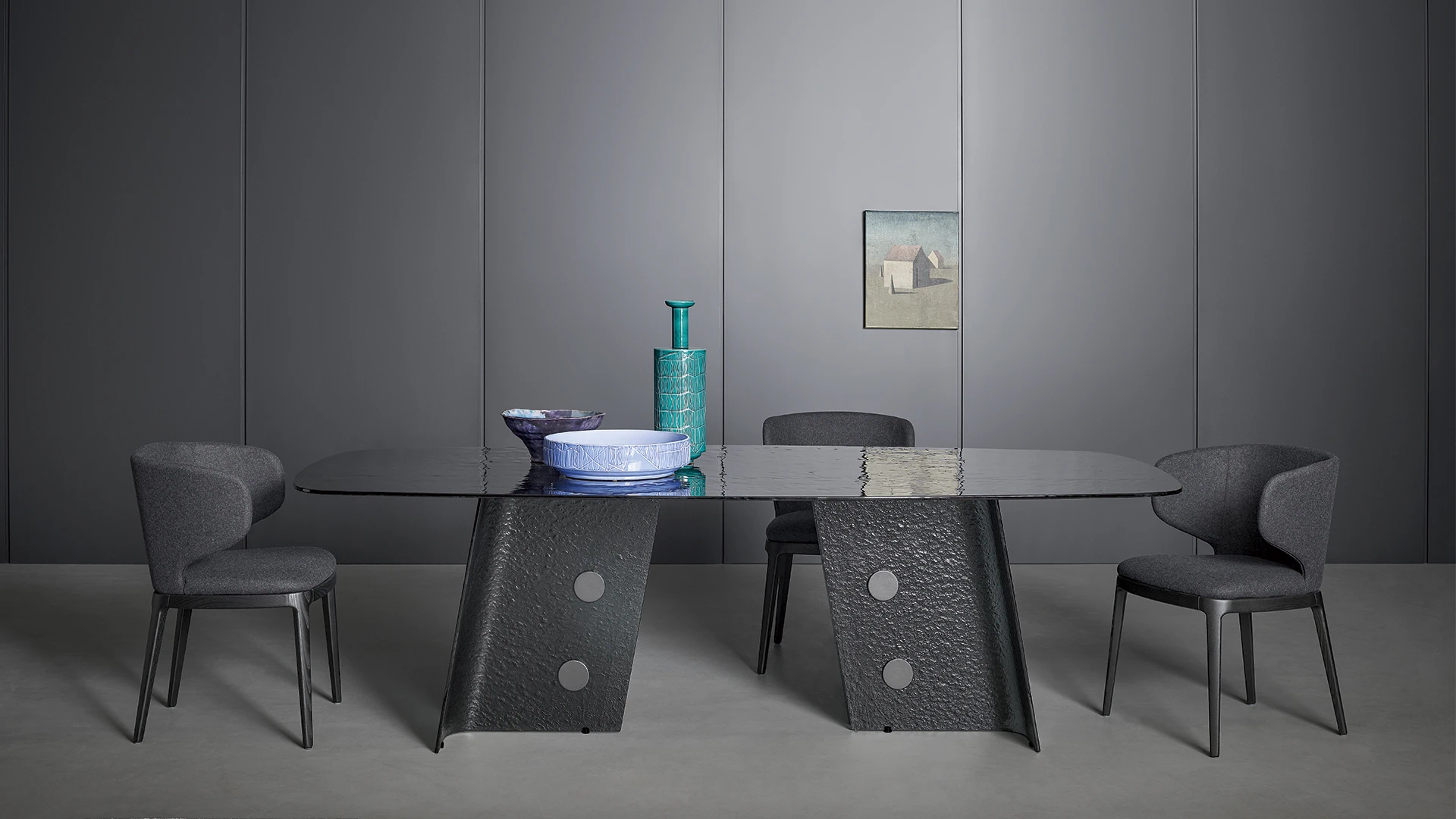 Стол Boton — Bonaldo, стекло, фото 2