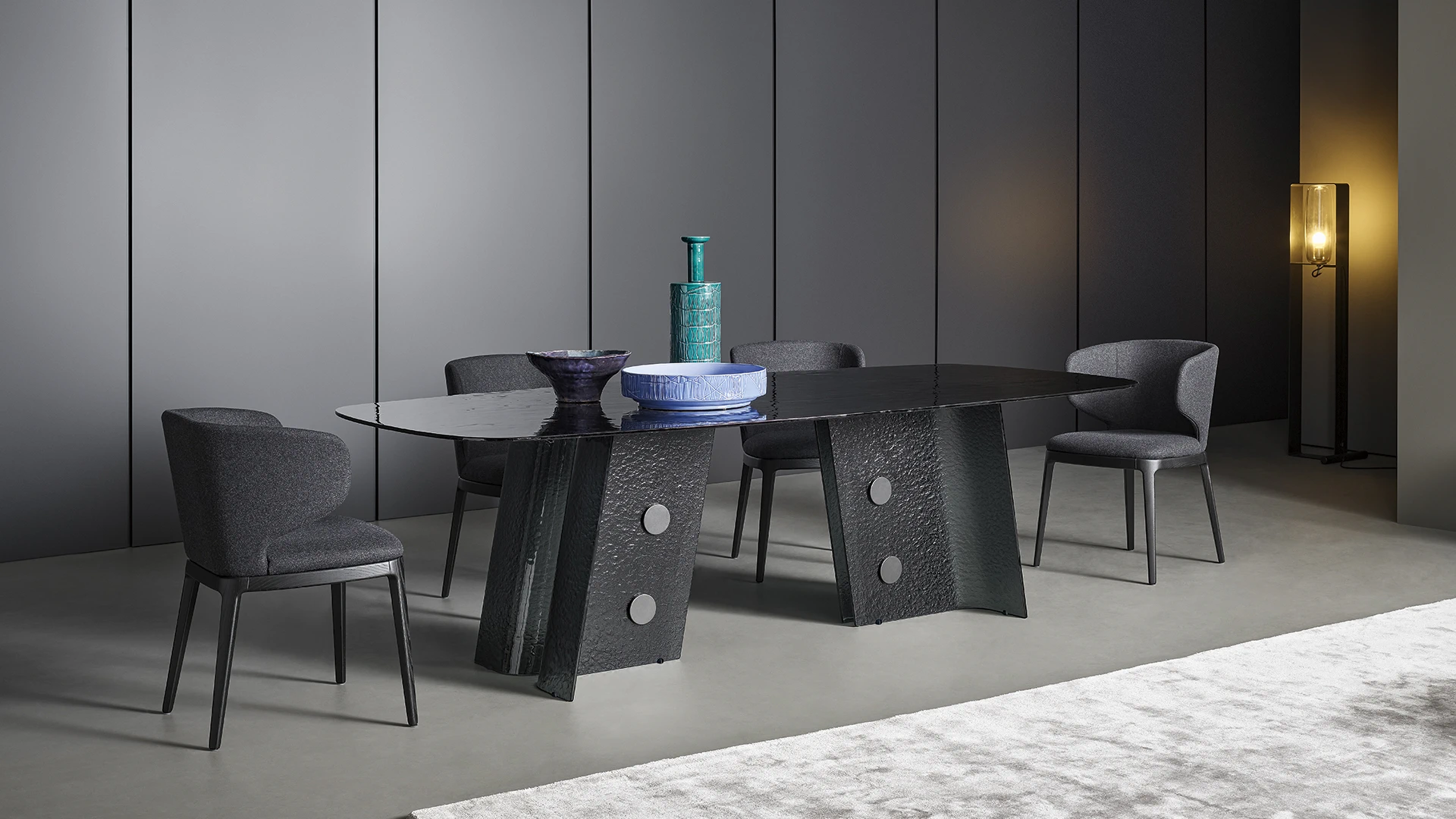 Стол Boton — Bonaldo, стекло, фото 3