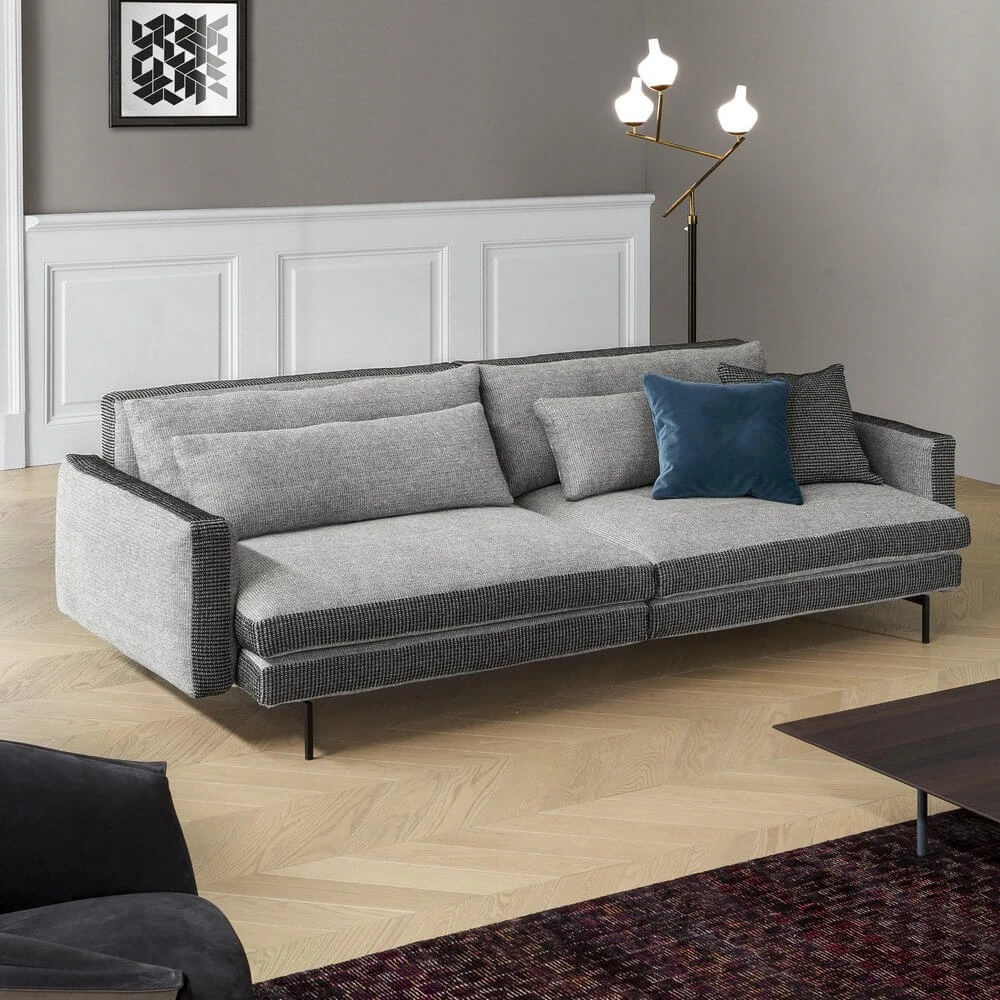 Современный дизайн Диван Colors — Bonaldo, кожа