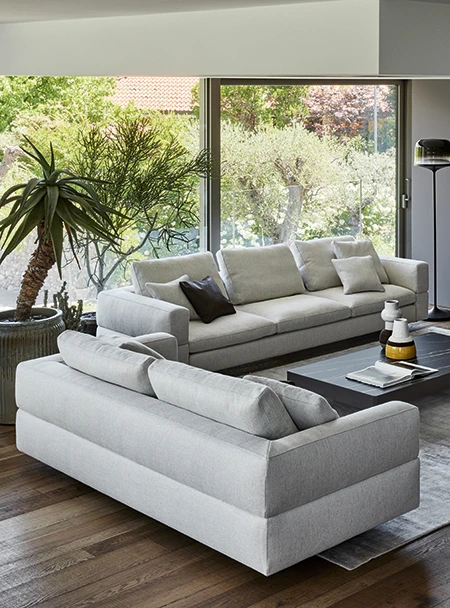 Современный дизайн Диван Ever more — Bonaldo, кожа, фото 6