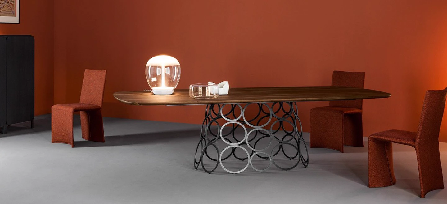 Стол Hulahoop — Bonaldo, массив дерева, фото 4