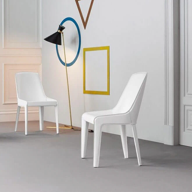 Стул Lamina — Bonaldo, кожа