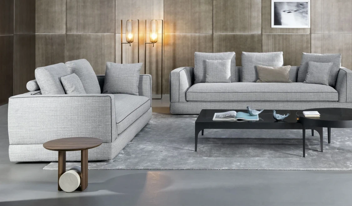 Диван Liam — Bonaldo, кожа, фото 6