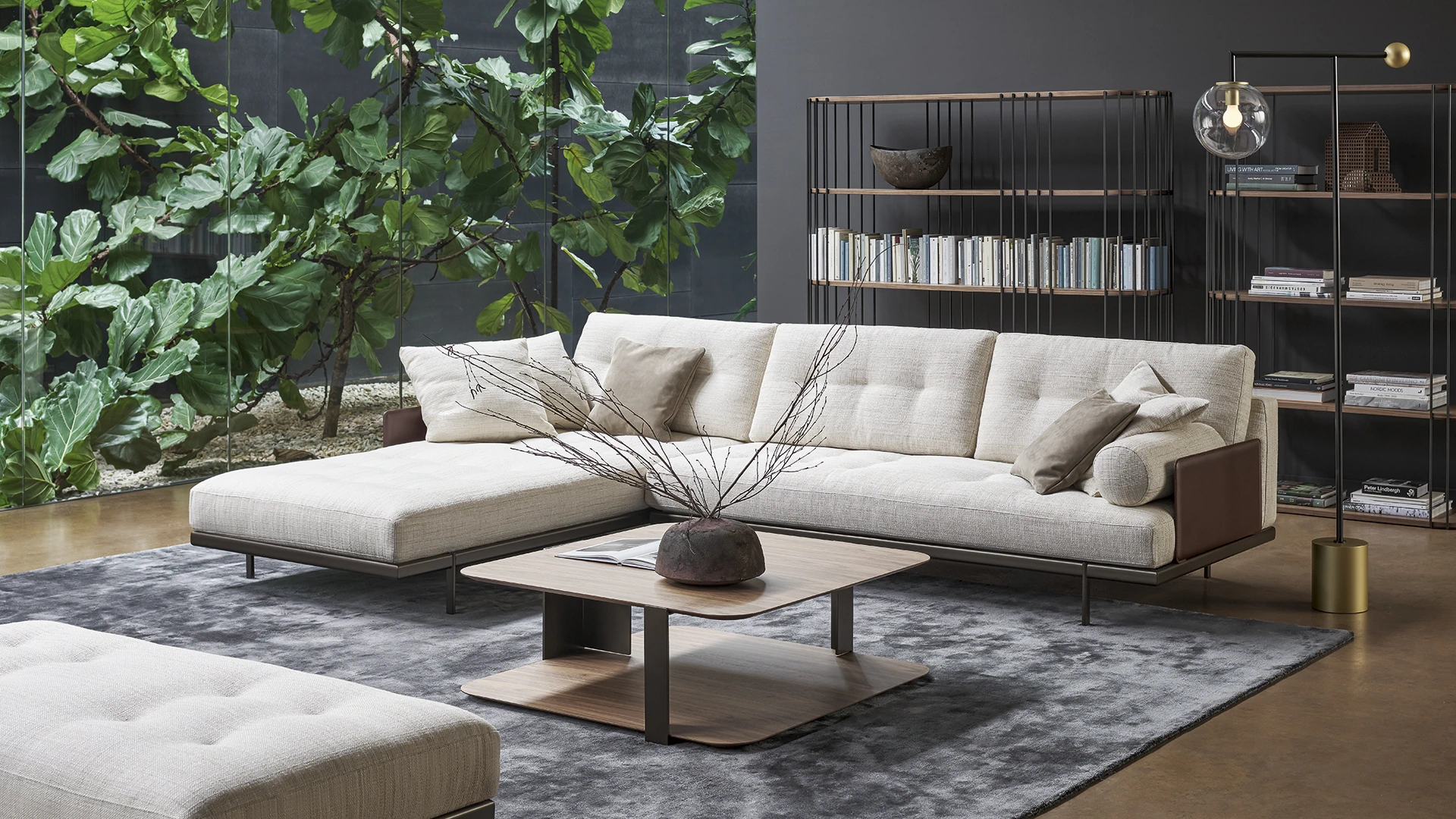 Диван Maximilian — Bonaldo, кожа, фото 2