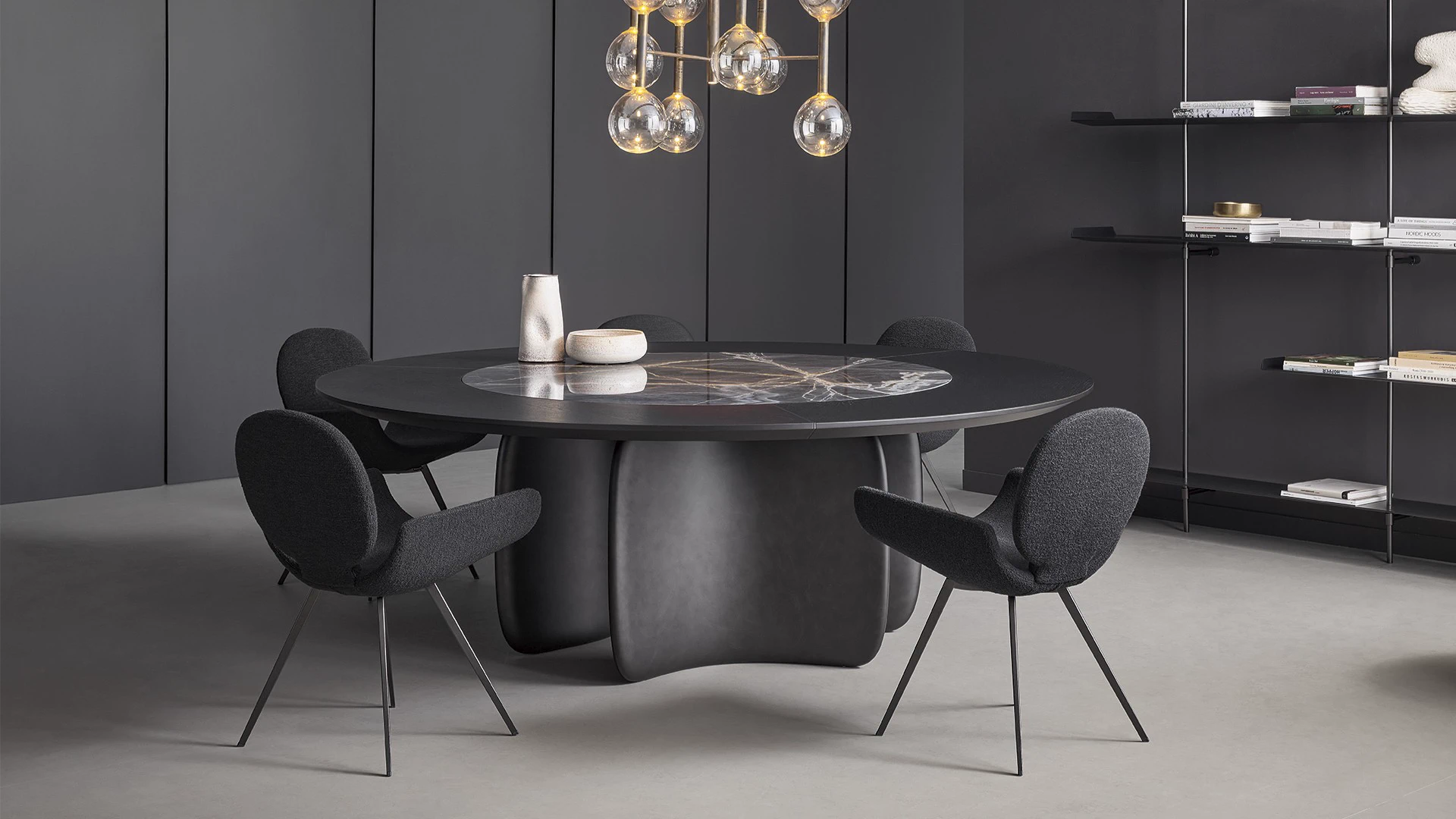 Стол Mellow ST — Bonaldo, мрамор, фото 3