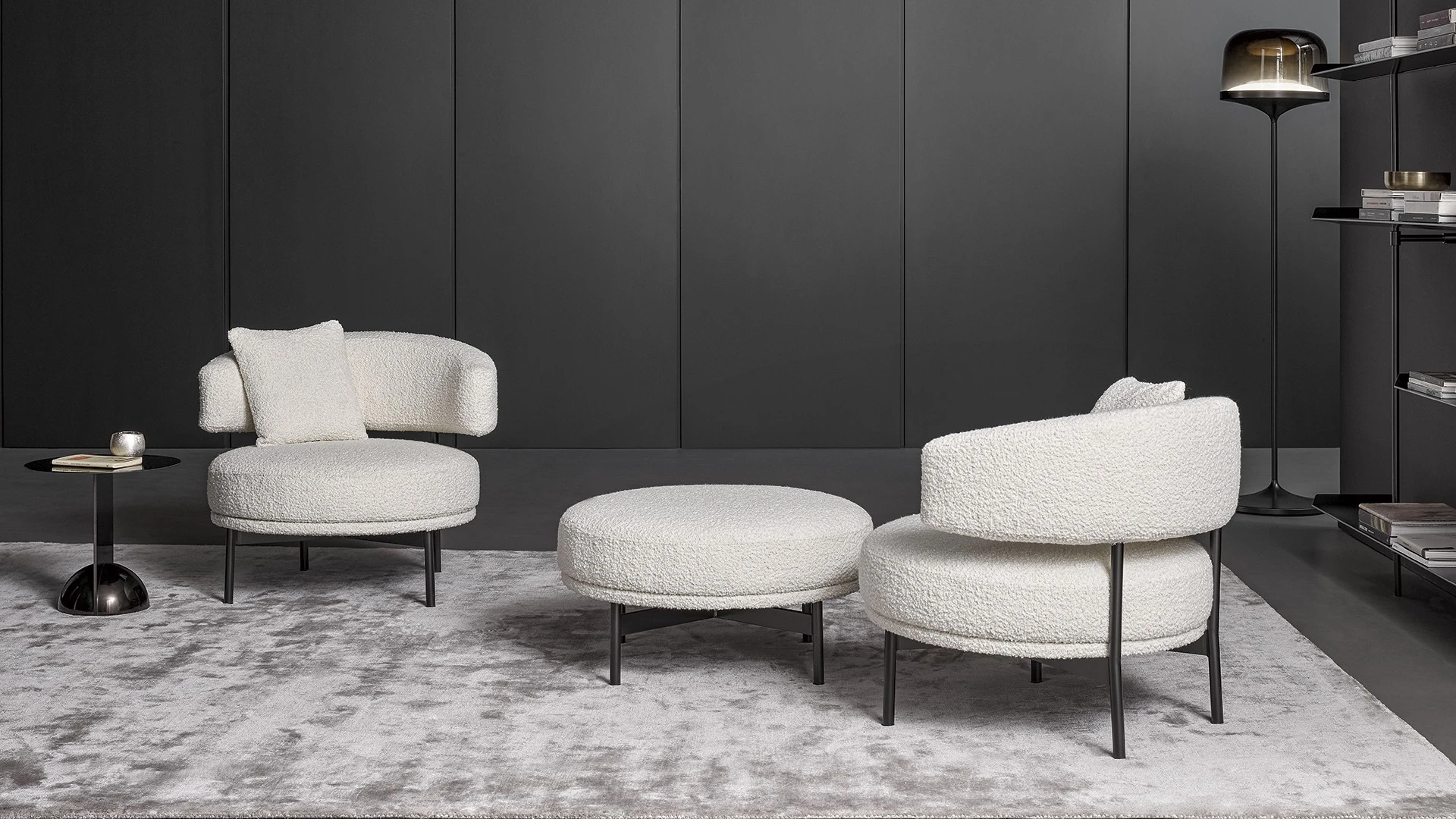 Кресло Neuilly — Bonaldo, ткань, фото 5
