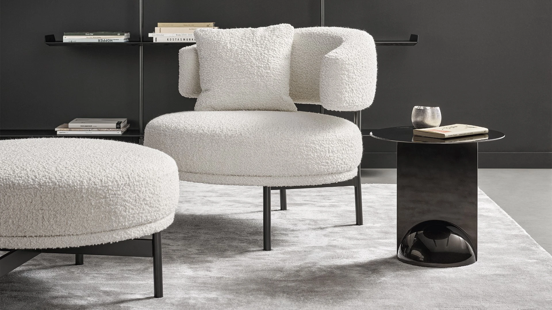 Кресло Neuilly — Bonaldo, ткань, фото 6