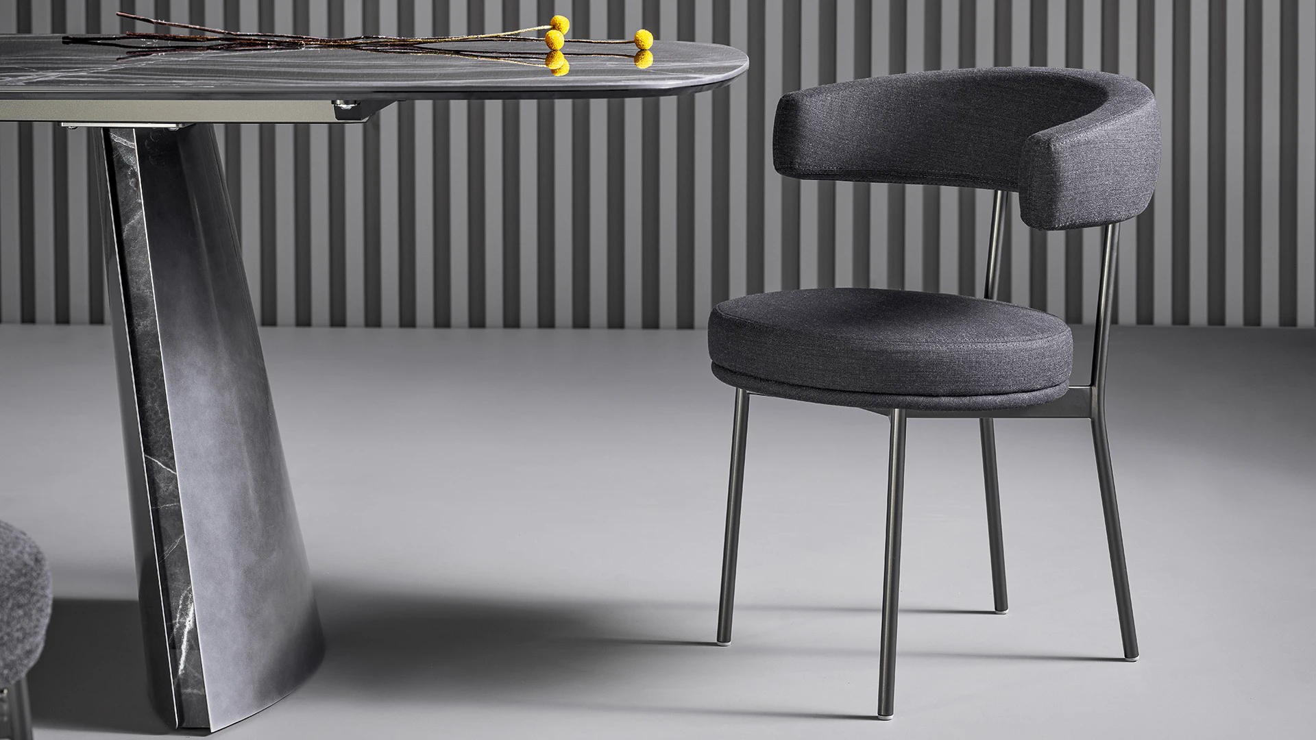 Стул Neuilly — Bonaldo, ткань, фото 2