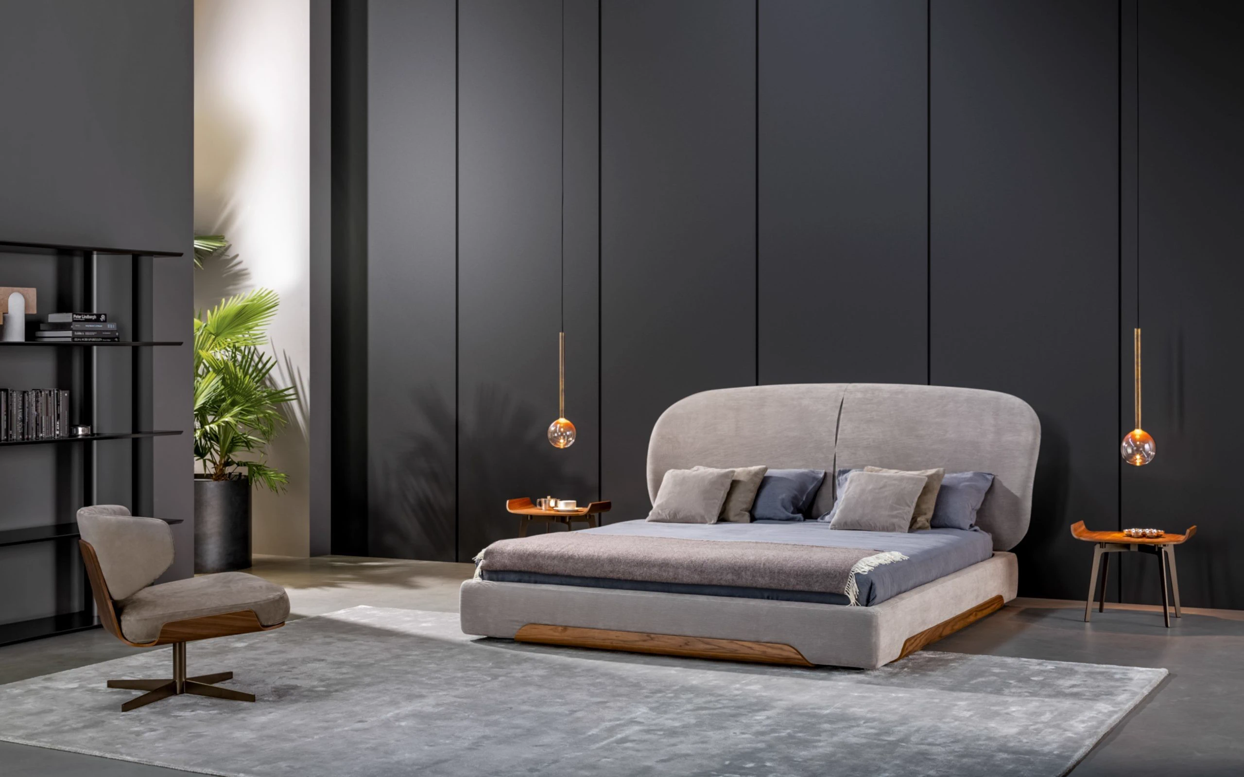 Кровать Olos — Bonaldo, ткань, фото 6