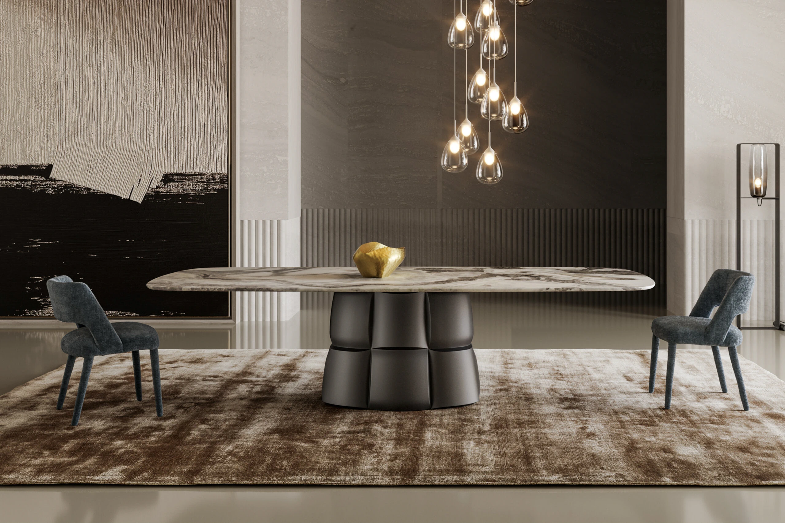Стол Palazzo — Bonaldo, мрамор, фото 3