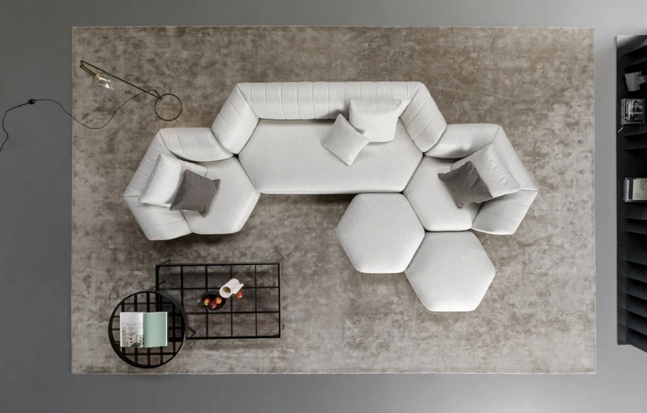 Диван Panorama New — Bonaldo, кожа, фото 3