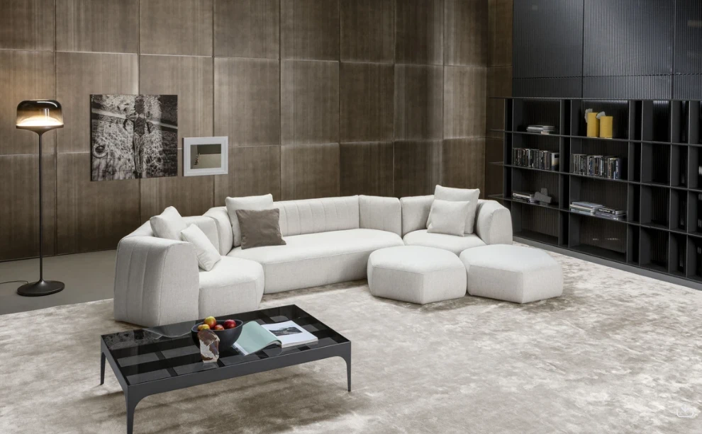 Диван Panorama New — Bonaldo, кожа, фото 4