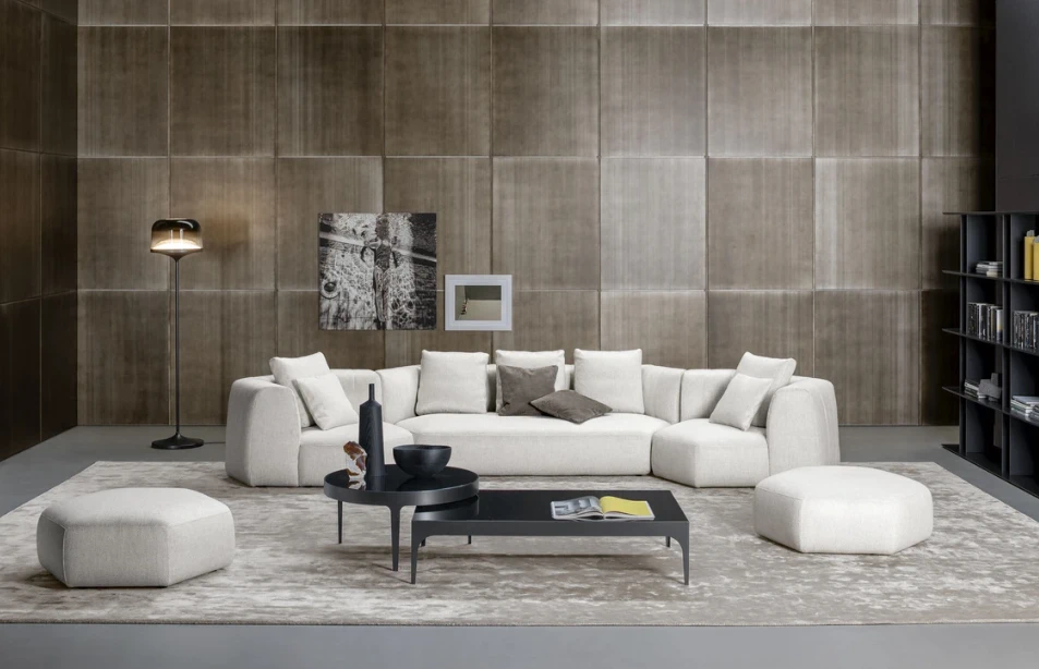 Диван Panorama New — Bonaldo, кожа, фото 5