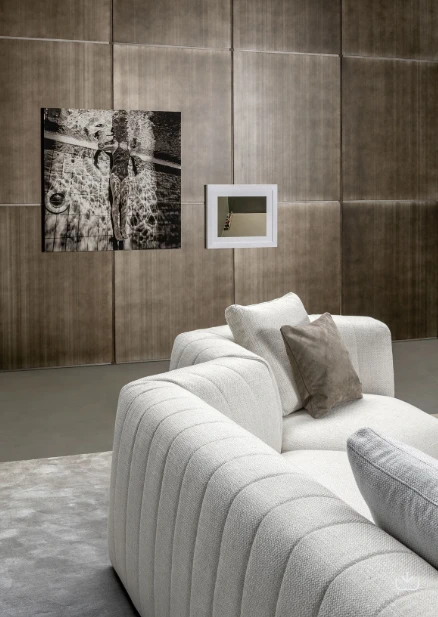 Диван Panorama New — Bonaldo, кожа, фото 6