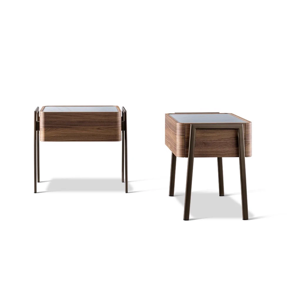 Прикроватная тумбочка Partout — Bonaldo, мрамор