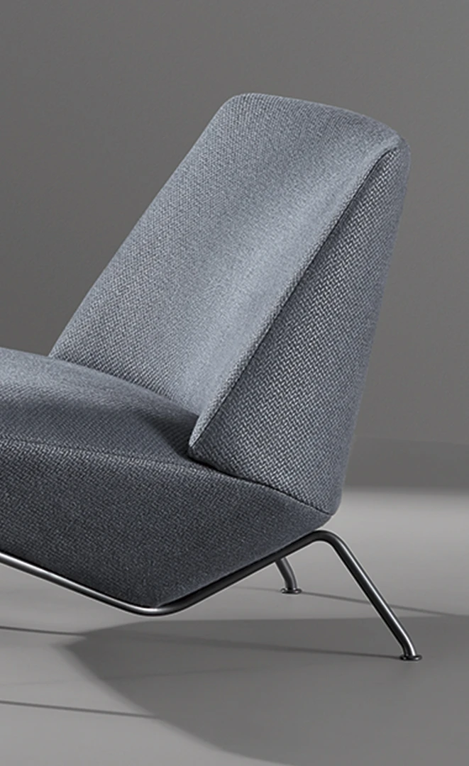 Кресло Sleek — Bonaldo, кожа, фото 2