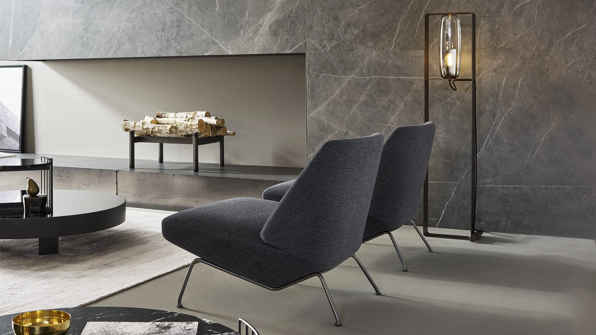 Кресло Sleek — Bonaldo, кожа, фото 4
