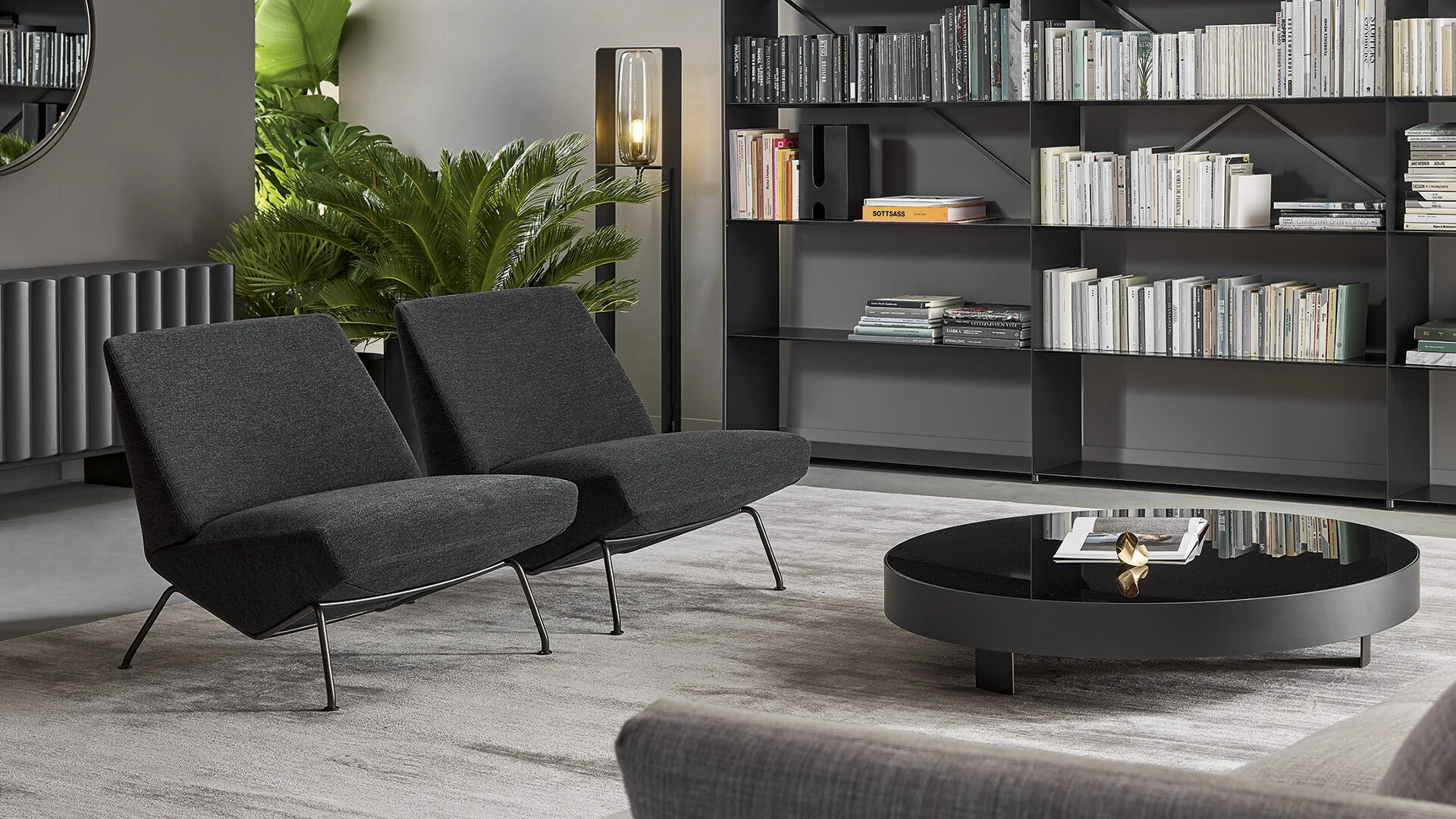 Кресло Sleek — Bonaldo, кожа, фото 5