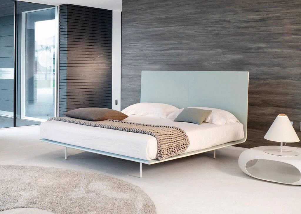 Кровать Thin — Bonaldo, эко-кожа, фото 3
