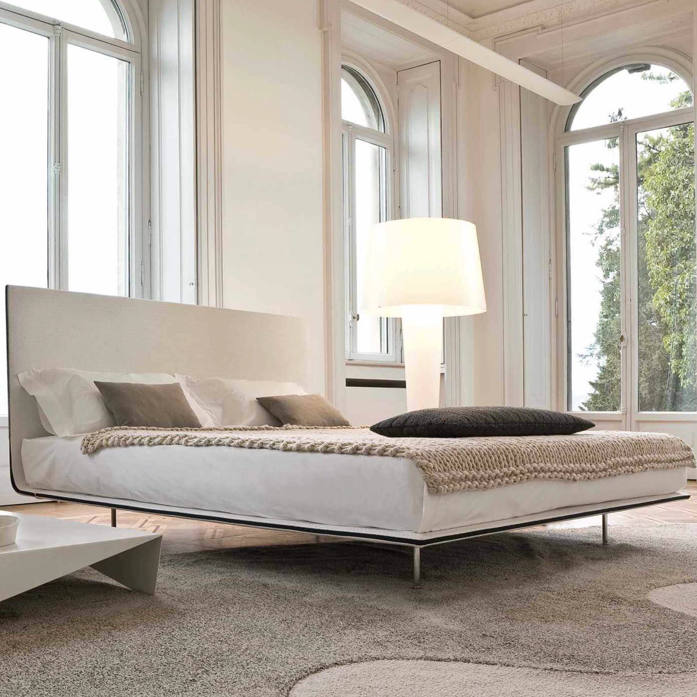 Кровать Thin — Bonaldo, эко-кожа