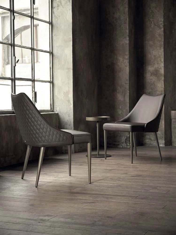 Кресло Clara armchair — Bontempi, нубук, фото 2