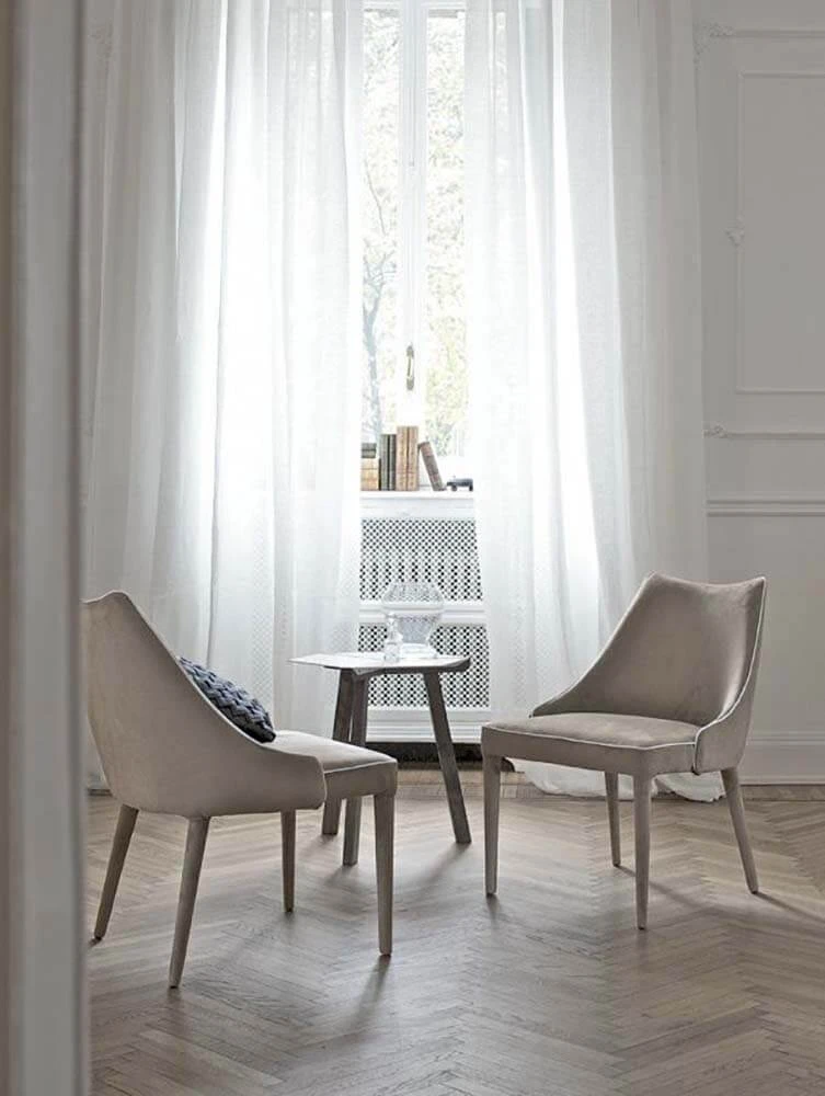 Кресло Clara armchair — Bontempi, нубук, фото 4